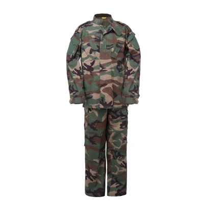 Venda por atacado de roupas de camuflagem digital na selva, uniforme do exército